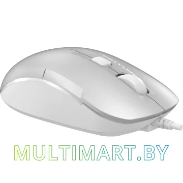 Мышь A4Tech Fstyler FM26 (серебристый) картинка 3